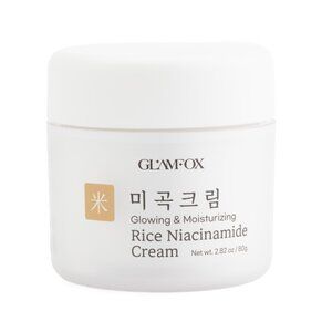 GLAMFOX multi Made In Korea 2.82 Oz Rice Niacinamide Cream